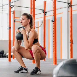 Goblet Squat Dumbbells