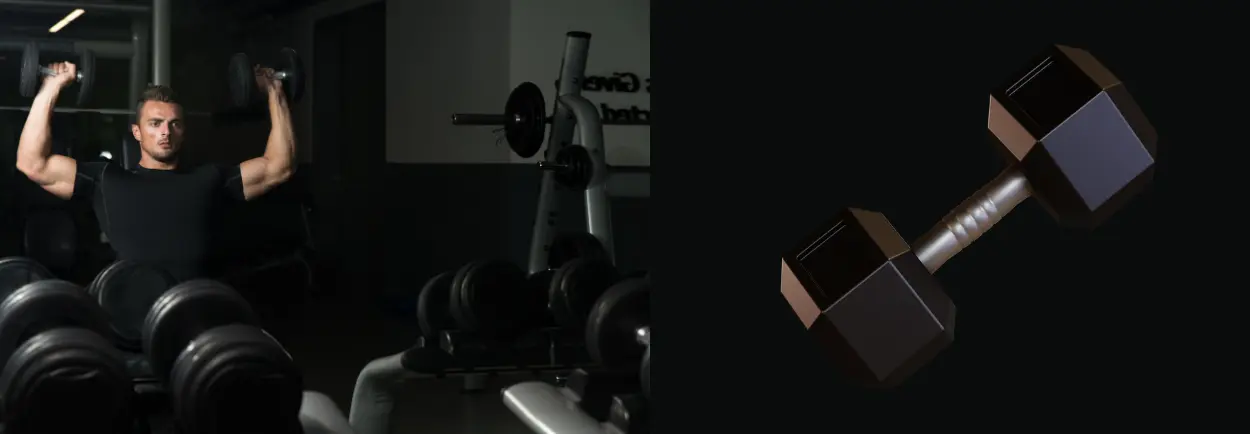 Train je schouders met deze dumbbell oefeningen