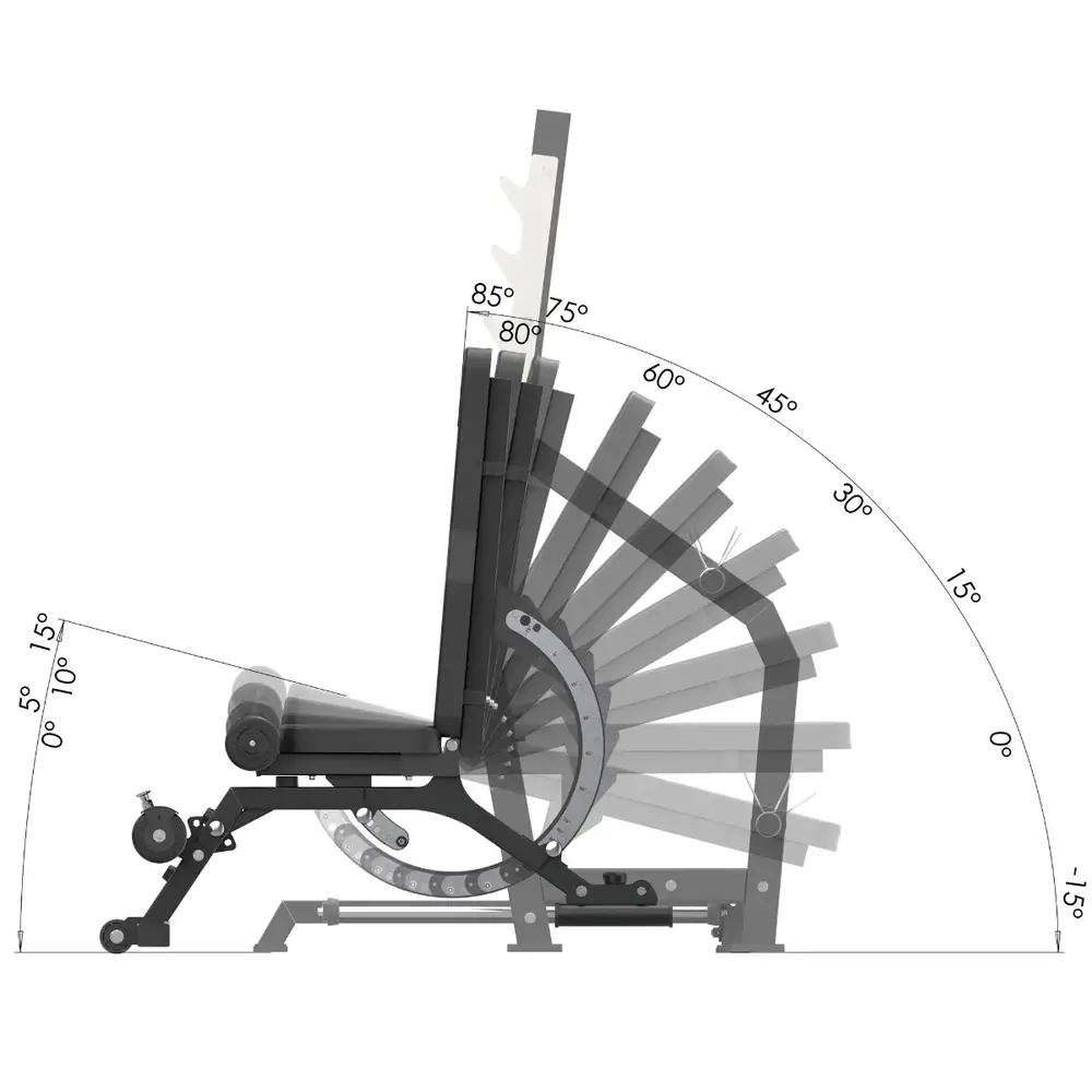 Toorx Professional WBX-3900 Olympische Verstelbare Halterbank Toorx Professional WBX-3900 Olympische Verstelbare Halterbank