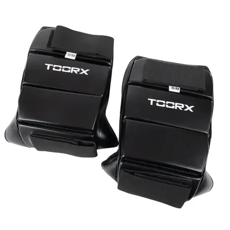 Toorx Fitness Scheenbeschermer PU - met voetbeschermer Toorx Fitness Scheenbeschermer PU - met voetbeschermer