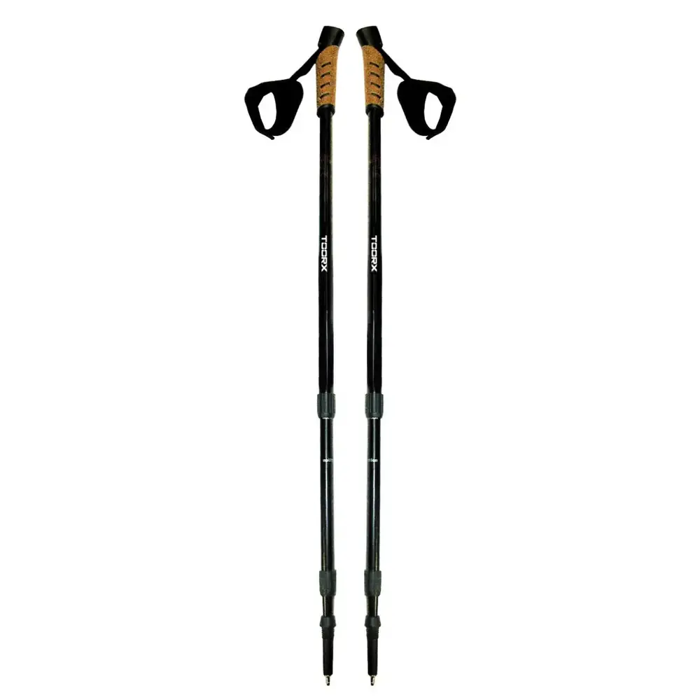 Toorx Fitness Nordic Walking stokken - Telescopisch Verstelbaar