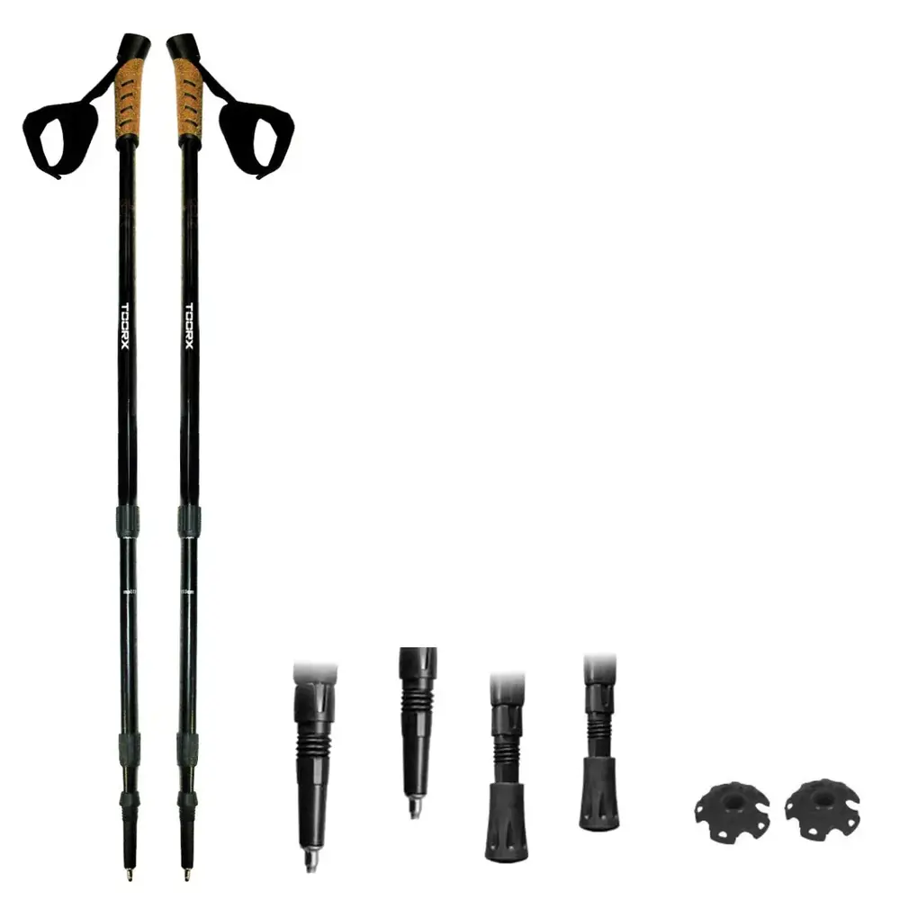 Toorx Fitness Nordic Walking stokken - Telescopisch Verstelbaar