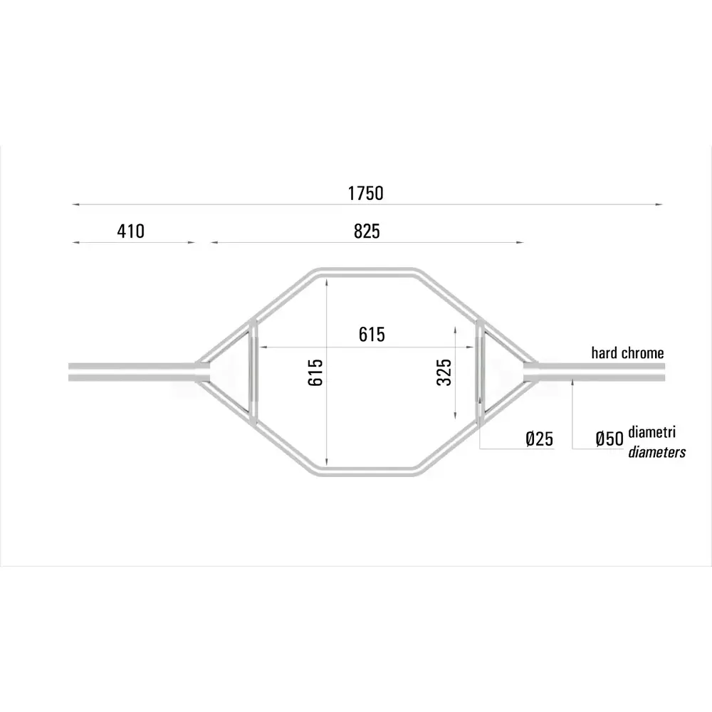 Toorx Fitness OSB Hex Bar - Trap Bar Toorx Fitness OSB Hex Bar - Trap Bar