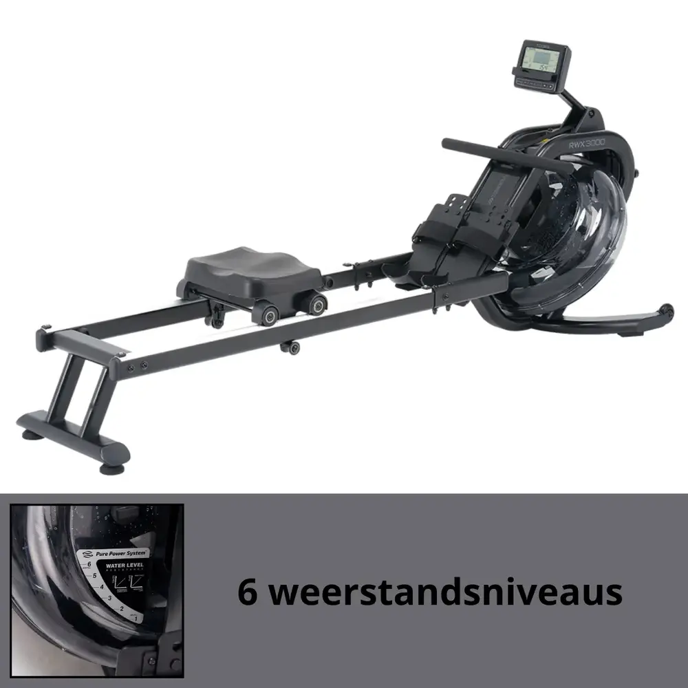Toorx Fitness RWX-3000 Water Roeitrainer Toorx Fitness RWX-3000 Water Roeitrainer