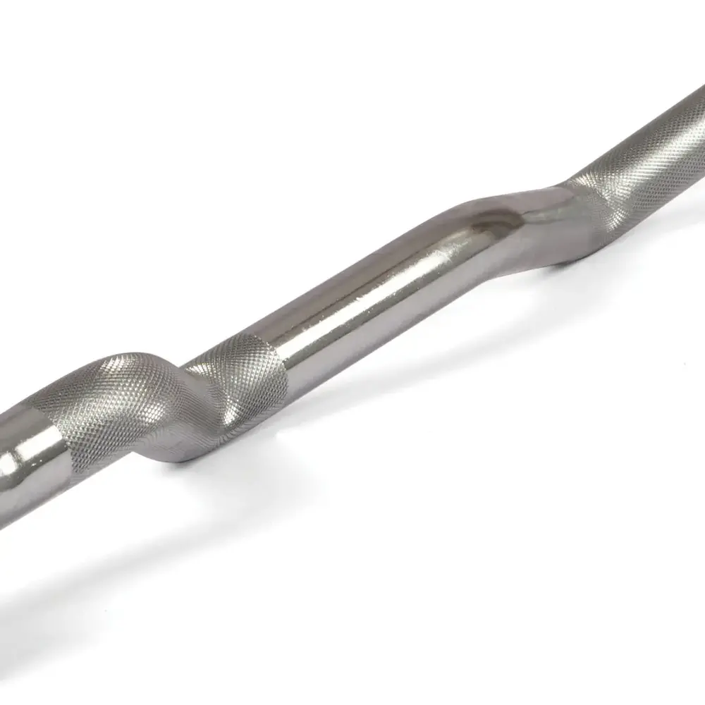 Toorx Fitness Olympische Curlstang EZ Bar Chrome 120 cm BCO-120