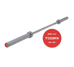 Toorx Fitness Olympische Halterstang 220 cm Toorx Fitness Olympische Halterstang 220 cm