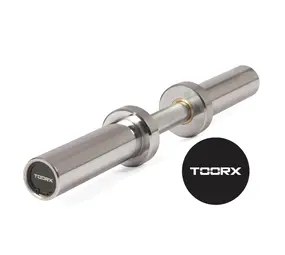 Toorx Fitness Olympische dumbbell 51 cm chroom MCO-51 Toorx Fitness Olympische dumbbell 51 cm chroom MCO-51