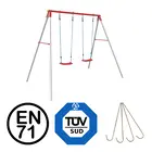 Garlando Stalen Schommel Candy 2 Plus Dubbel