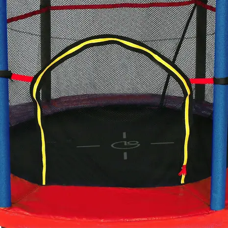 Garlando Combi XS Kids Trampoline - met veiligheidsnet - 140 cm Garlando Combi XS Kids Trampoline - met veiligheidsnet - 140 cm