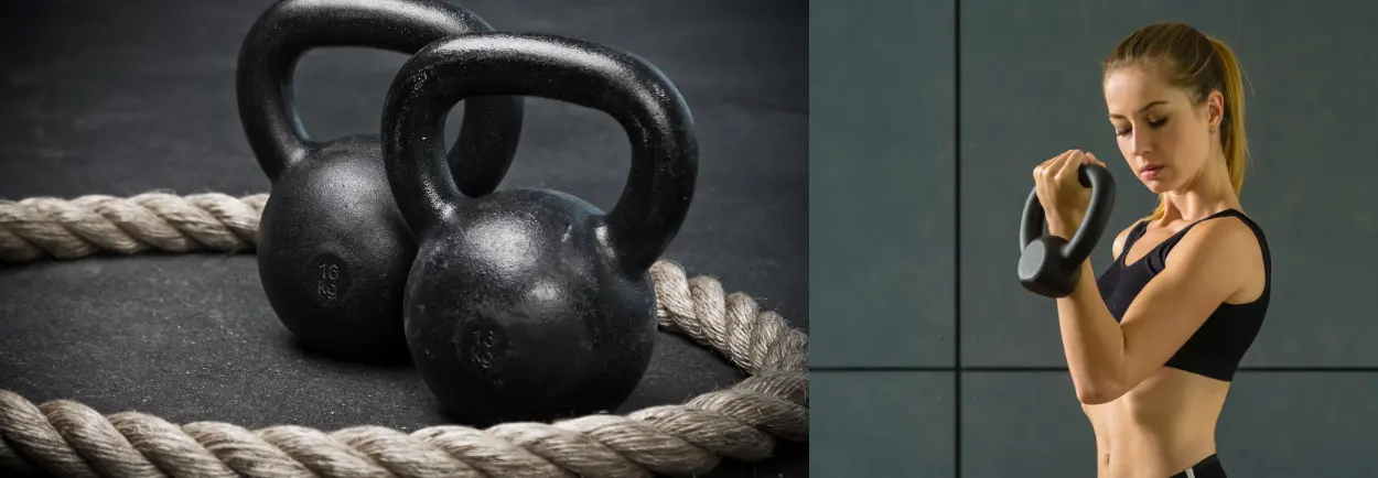 Kettlebell oefeningen voor je biceps