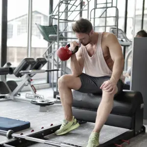 Kettlebell Concentration Curl