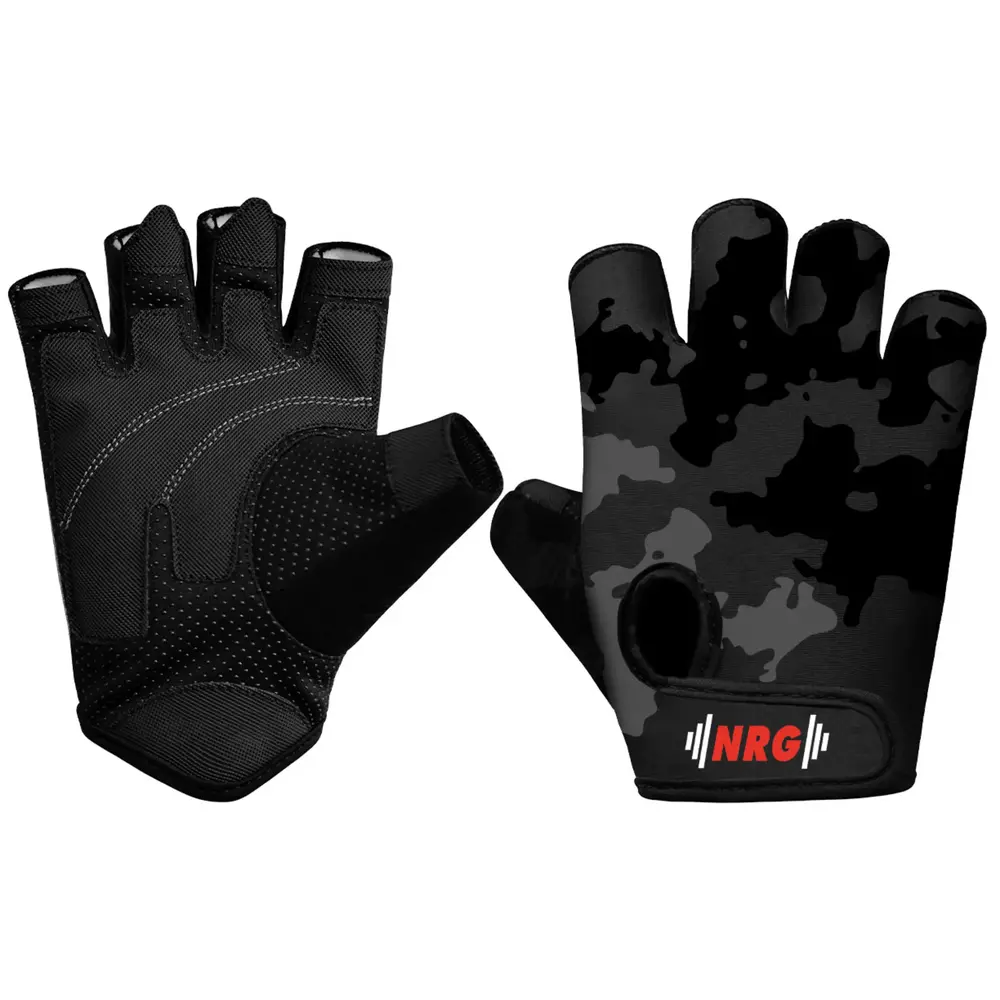 NRG fitness Fitness Handschoenen F6 Duurzame Grip Camouflage NRG fitness Fitness Handschoenen F6 Duurzame Grip Camouflage