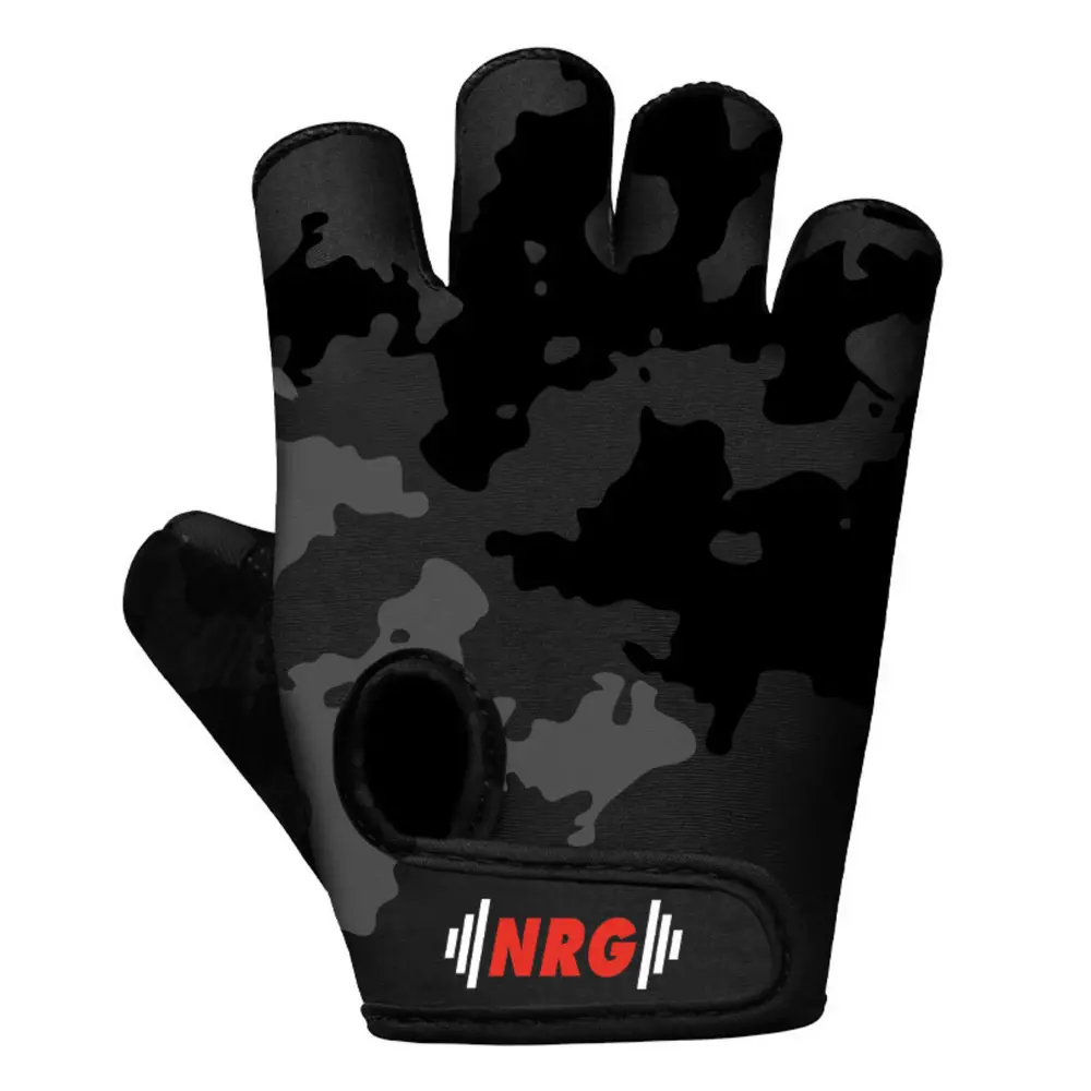 NRG fitness Fitness Handschoenen F6 Duurzame Grip Camouflage NRG fitness Fitness Handschoenen F6 Duurzame Grip Camouflage