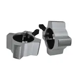 Toorx Fitness CFA Aluminium Pro Collar Set Zilver - 50 mm - 2 Stuks