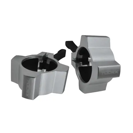 Toorx Fitness CFA Aluminium Pro Collar Set Zilver - 50 mm - 2 Stuks Toorx Fitness CFA Aluminium Pro Collar Set Zilver - 50 mm - 2 Stuks