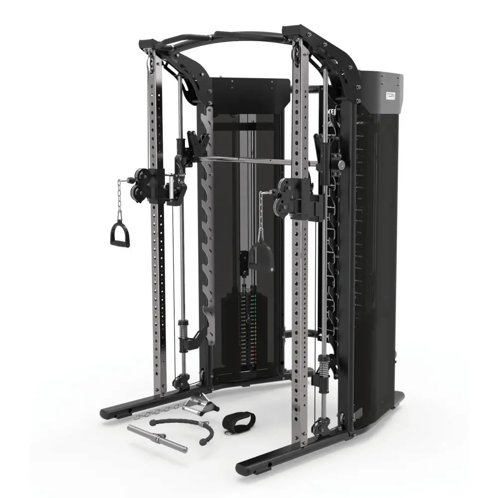 Toorx Professional ASX-7000 3-in-1 Dual Pulley Smith Machine & Rack Toorx Professional ASX-7000 3-in-1 Dual Pulley Smith Machine & Rack