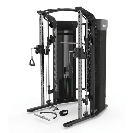 Toorx Professional ASX-7000 3-in-1 Dual Pulley Smith Machine & Rack Toorx Professional ASX-7000 3-in-1 Dual Pulley Smith Machine & Rack