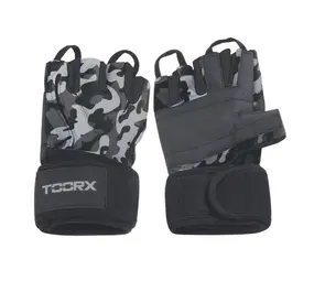 Toorx Fitness Fitnesshandschoenen - Kunstleer - Camouflage Toorx Fitness Fitnesshandschoenen - Kunstleer - Camouflage