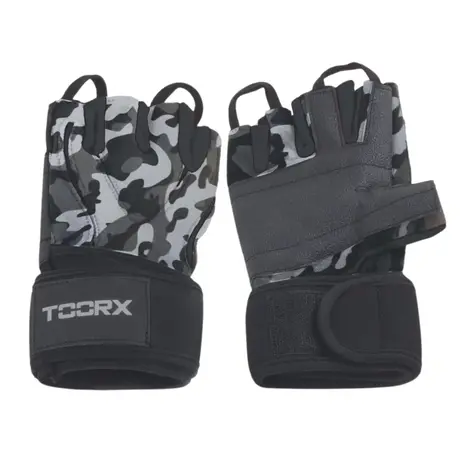 Toorx Fitness Fitnesshandschoenen - Kunstleer - Camouflage Toorx Fitness Fitnesshandschoenen - Kunstleer - Camouflage
