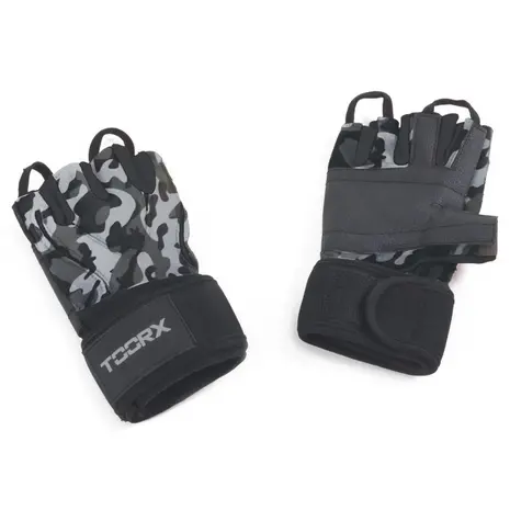 Toorx Fitness Fitnesshandschoenen - Kunstleer - Camouflage Toorx Fitness Fitnesshandschoenen - Kunstleer - Camouflage