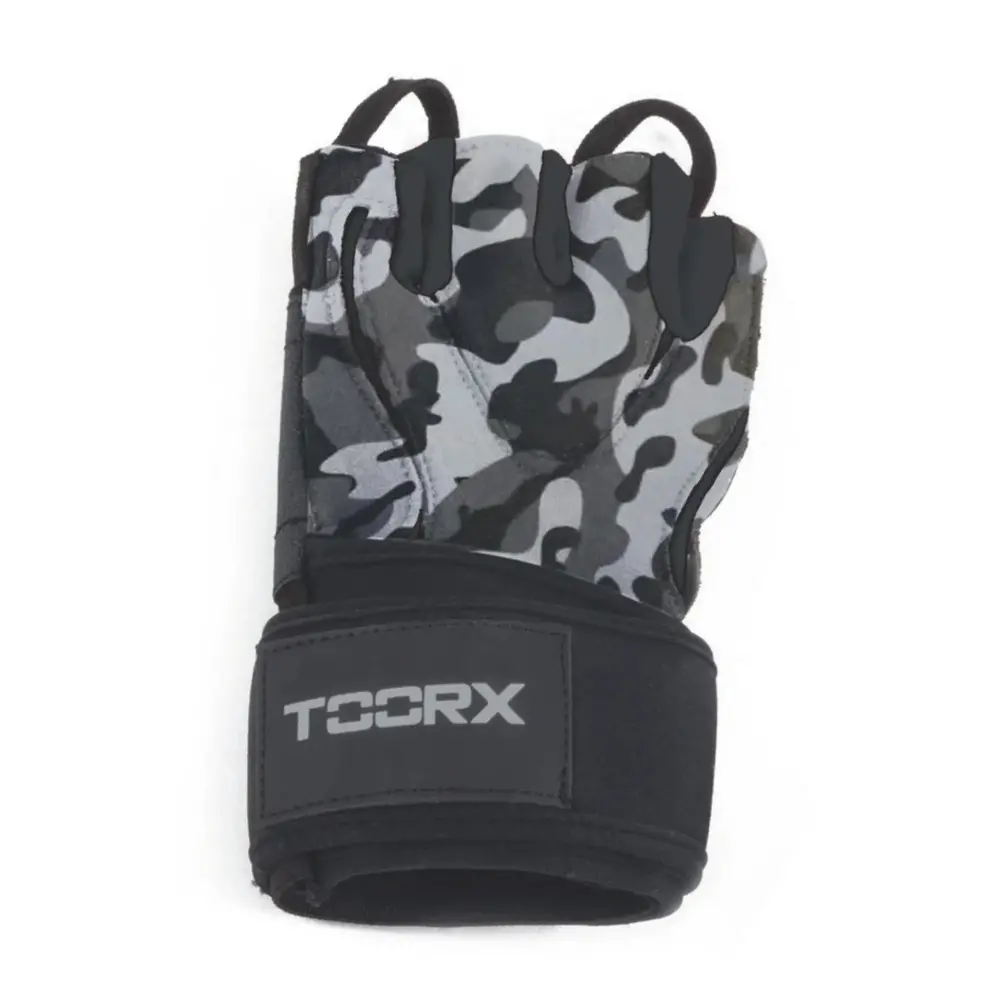 Toorx Fitness Fitnesshandschoenen - Kunstleer - Camouflage Toorx Fitness Fitnesshandschoenen - Kunstleer - Camouflage