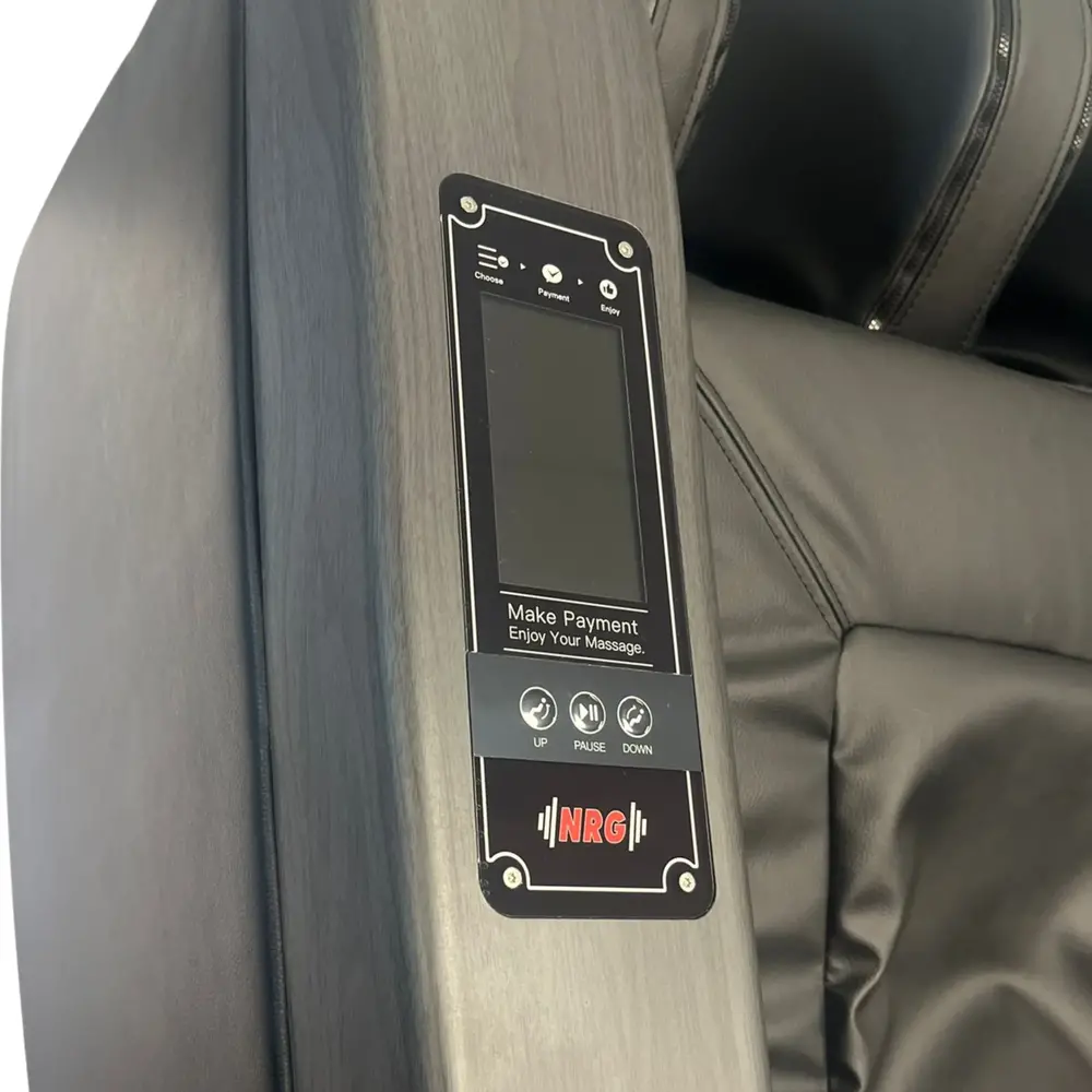 NRG Wellness R8755C Massagestoel Commercial met Betaalmodule NRG Wellness R8755C Massagestoel Commercial met Betaalmodule