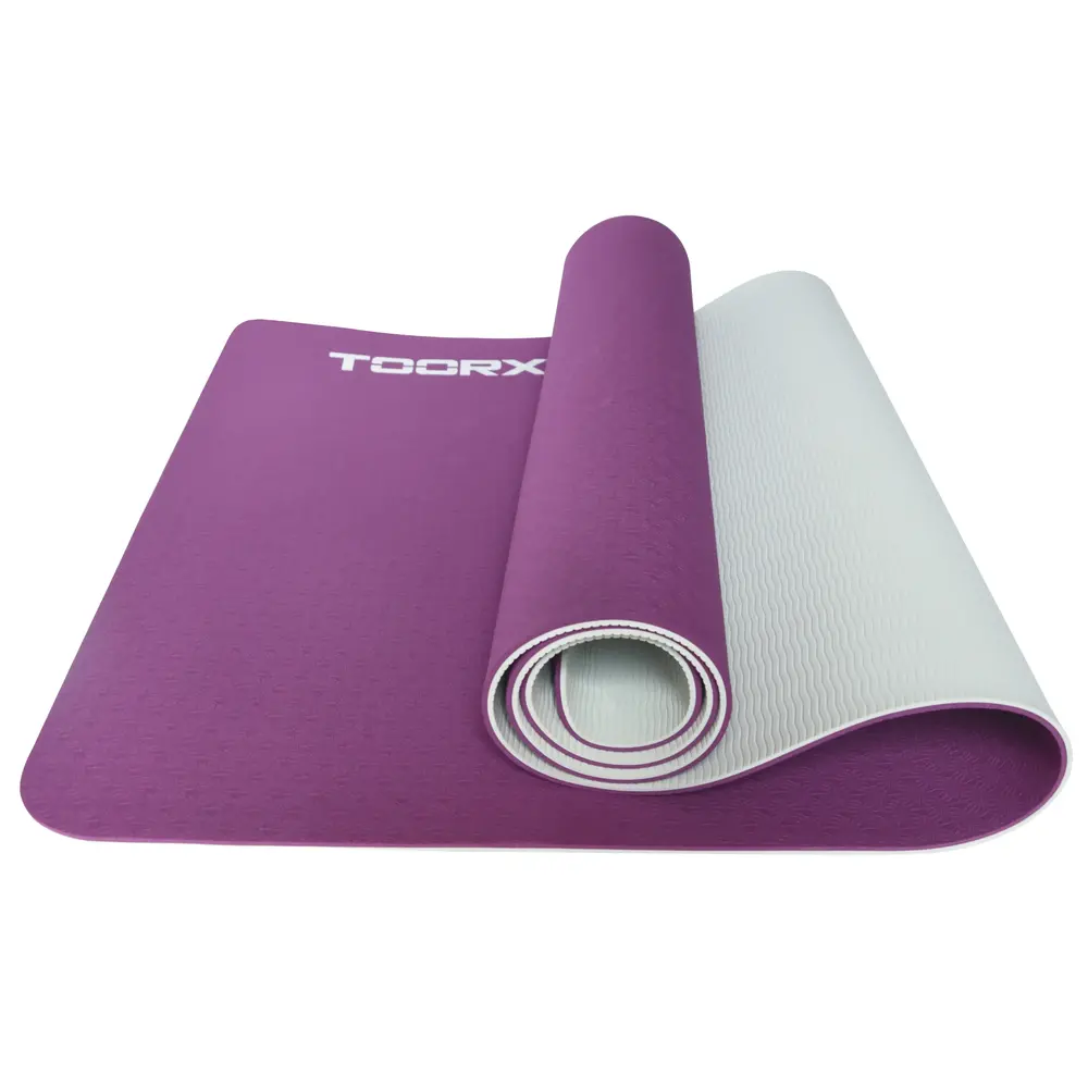 Toorx Fitness Yogamat - 183 x 60 x 0,6 cm - Dual Color Toorx Fitness Yogamat - 183 x 60 x 0,6 cm - Dual Color
