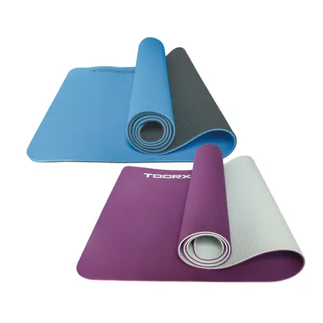 Toorx Fitness Yogamat - 183 x 60 x 0,6 cm - Dual Color Toorx Fitness Yogamat - 183 x 60 x 0,6 cm - Dual Color