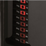 Toorx Professional 1x 30 kg uitbreiding voor CSX-2000 en CSX-6000