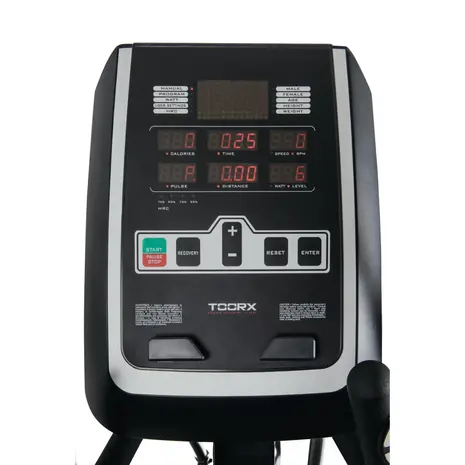 Toorx Professional BRX-9000 Ergometer Zelfgenererend Toorx Professional BRX-9000 Ergometer Zelfgenererend