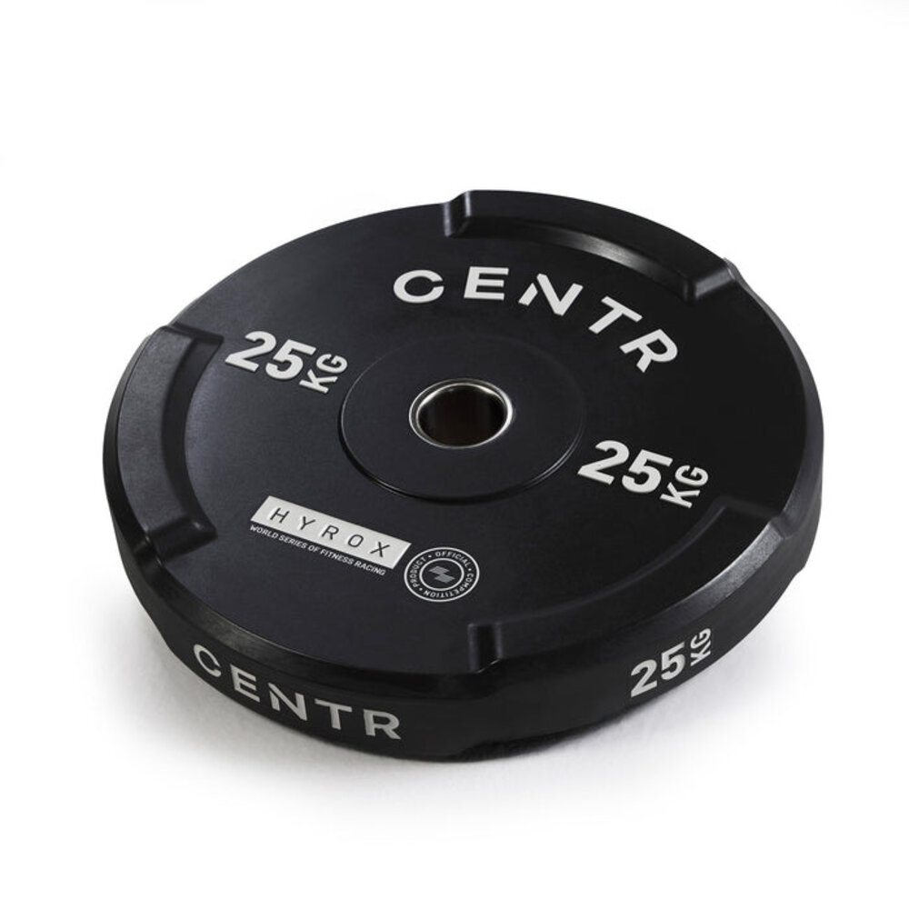 Centr x Hyrox Competition Edge Bumper Plate 25KG