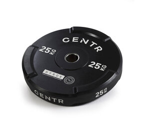Centr x Hyrox Competition Edge Bumper Plate 25KG Centr x Hyrox Competition Edge Bumper Plate 25KG