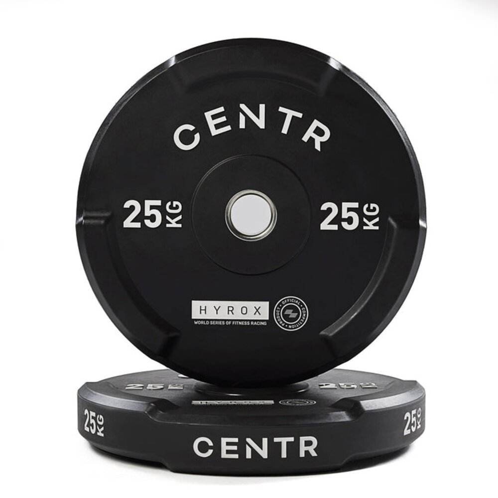 Centr x Hyrox Competition Edge Bumper Plate 25KG