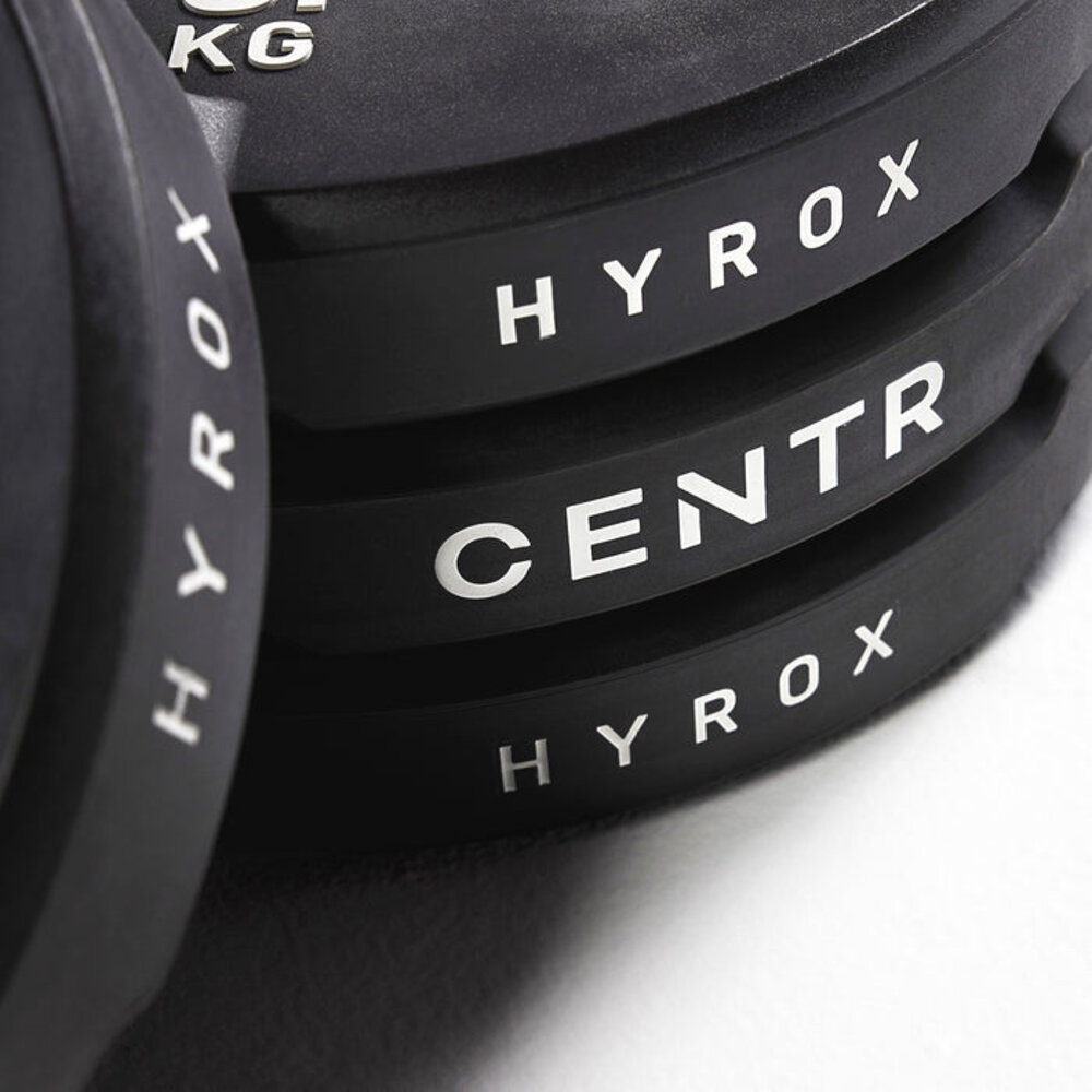 Centr x Hyrox Competition Edge Bumper Plate 25KG