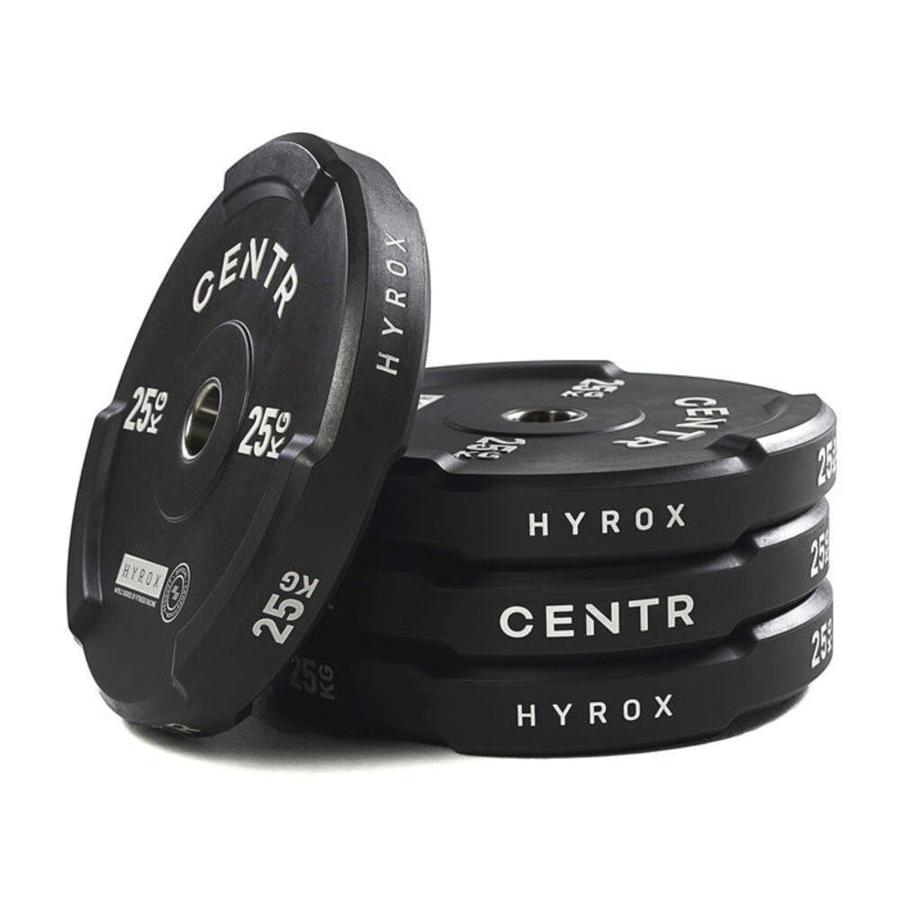 Centr x Hyrox Competition Edge Bumper Plate 25KG