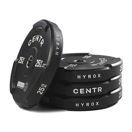 Centr x Hyrox Competition Edge Bumper Plate 25KG