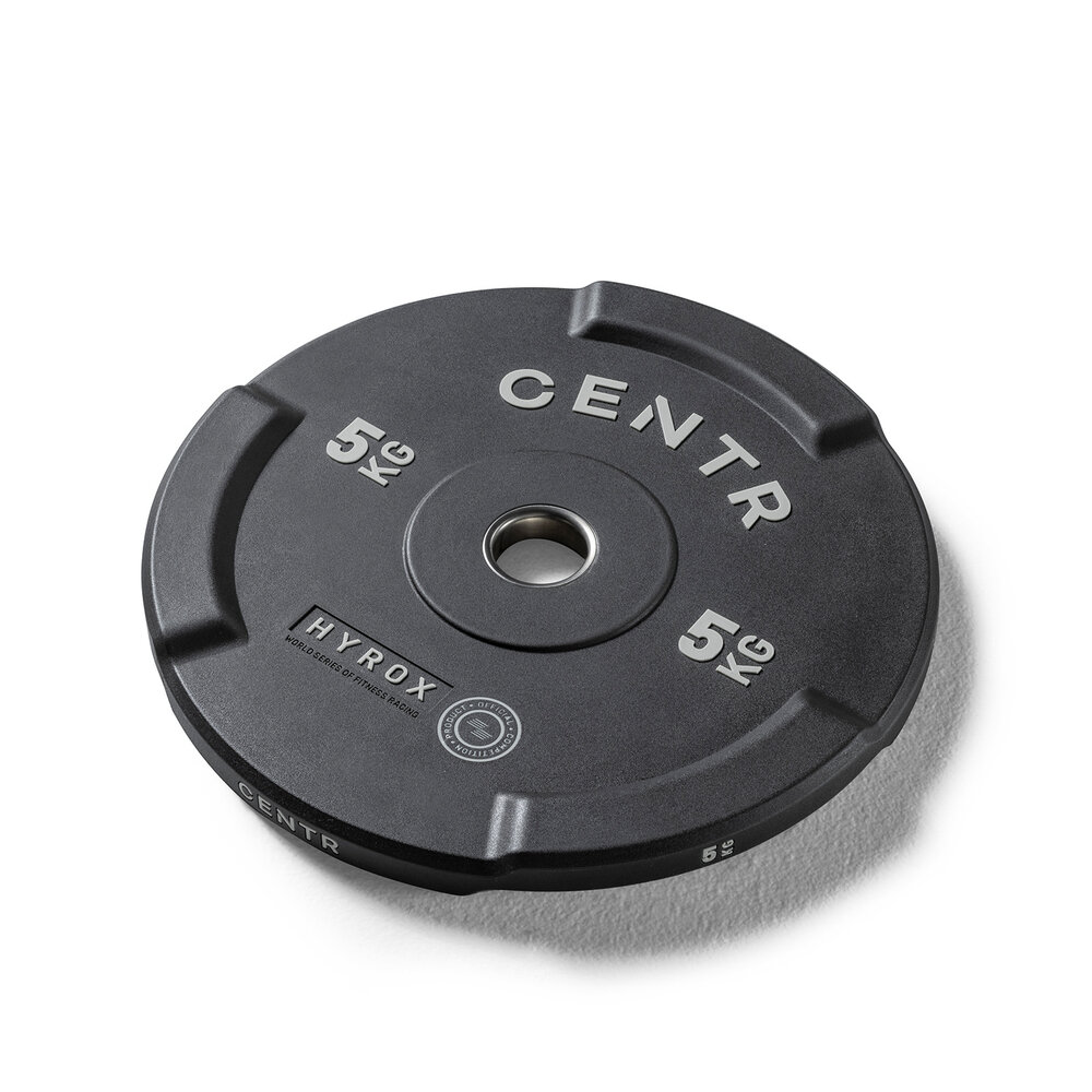Centr x Hyrox Interlocking Bumper Plate 5kg