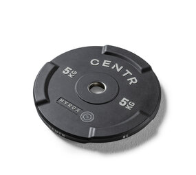 Centr x Hyrox 2x Interlocking Bumper Plate 5kg Centr x Hyrox 2x Interlocking Bumper Plate 5kg