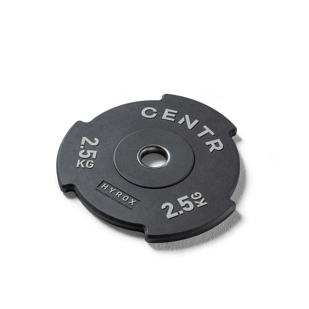 Centr x Hyrox 2x Interlocking Bumper Plate 2.5kg
