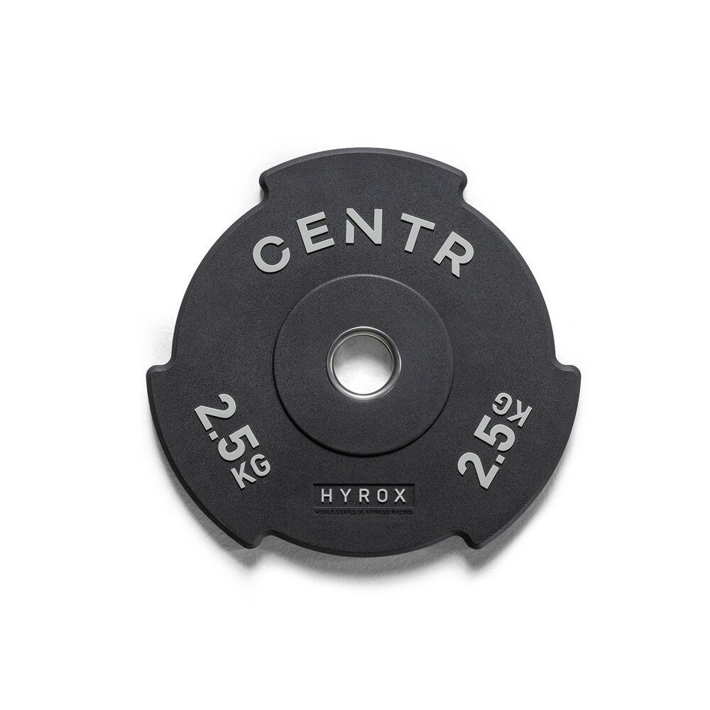 Centr x Hyrox 2x Interlocking Bumper Plate 2.5kg