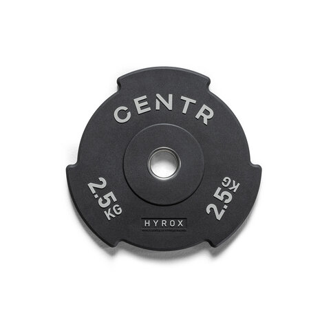 Centr x Hyrox 2x Interlocking Bumper Plate 2.5kg