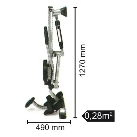 Toorx Fitness Rower Compact roeitrainer met cilinders