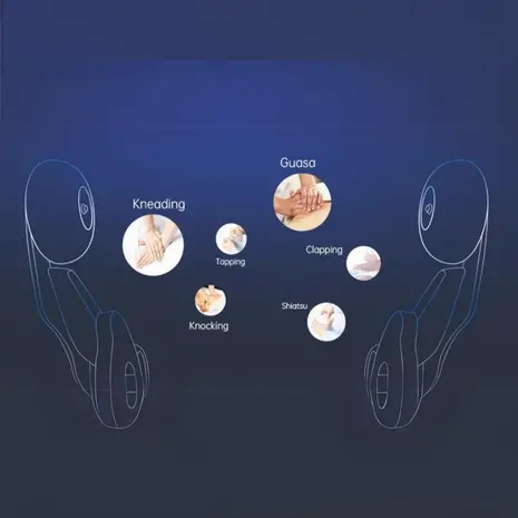 NRG Wellness Massagestoel Ultima 3D Zwart NRG Wellness Massagestoel Ultima 3D Zwart