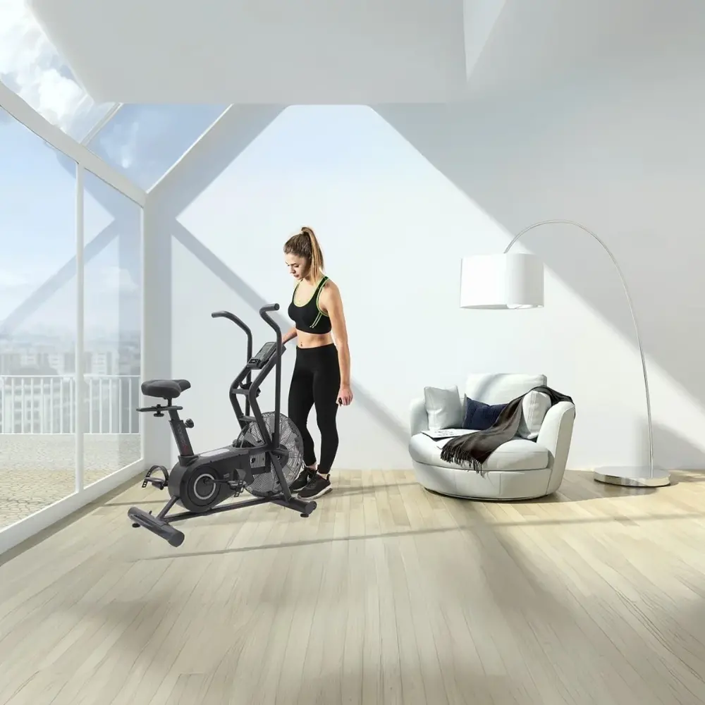 Toorx Fitness Airbike BRX-AIR 300 - met 3 interval programma's Toorx Fitness Airbike BRX-AIR 300 - met 3 interval programma's