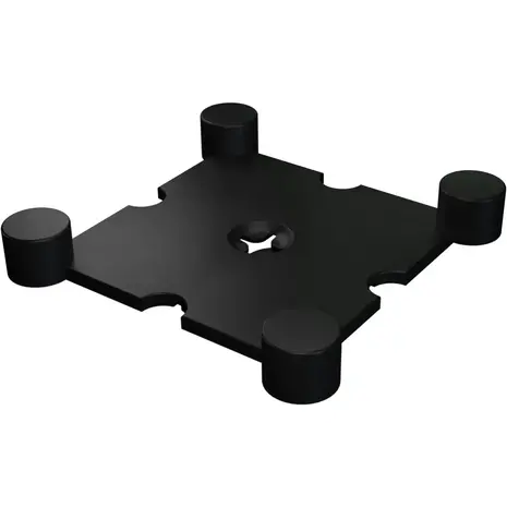 NRG fitness Rubberen Tegel - 100x100x2 cm - Zwart NRG fitness Rubberen Tegel - 100x100x2 cm - Zwart