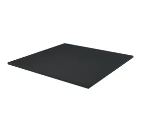 NRG fitness Rubberen Tegel - 100x100x2 cm - Zwart NRG fitness Rubberen Tegel - 100x100x2 cm - Zwart