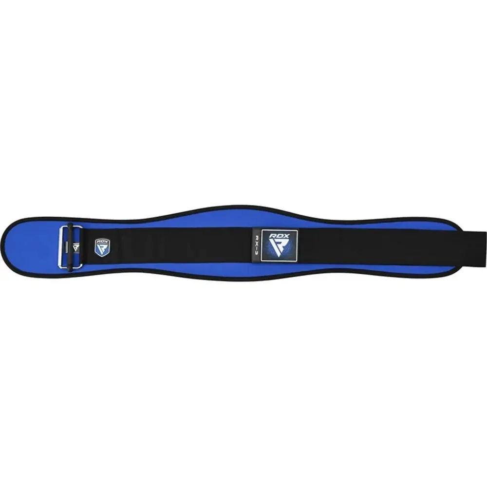 RDX Sports X3 Gewichtsriem - Neopreen  - Blauw RDX Sports X3 Gewichtsriem - Neopreen  - Blauw