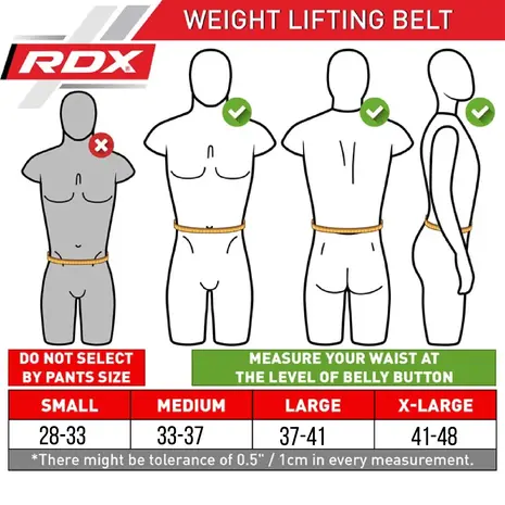 RDX Sports X3 Gewichtsriem - Neopreen  - Blauw RDX Sports X3 Gewichtsriem - Neopreen  - Blauw