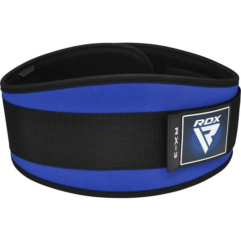RDX Sports X3 Gewichtsriem - Neopreen  - Blauw RDX Sports X3 Gewichtsriem - Neopreen  - Blauw