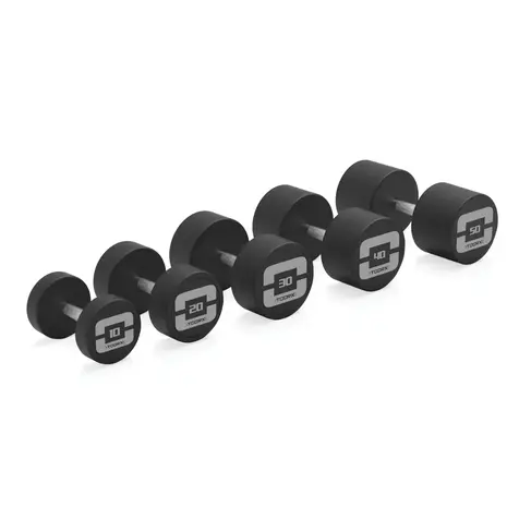 Toorx Professional MGP PRO Professional Rubber Dumbbell - per stuk (2 - 50 kg)